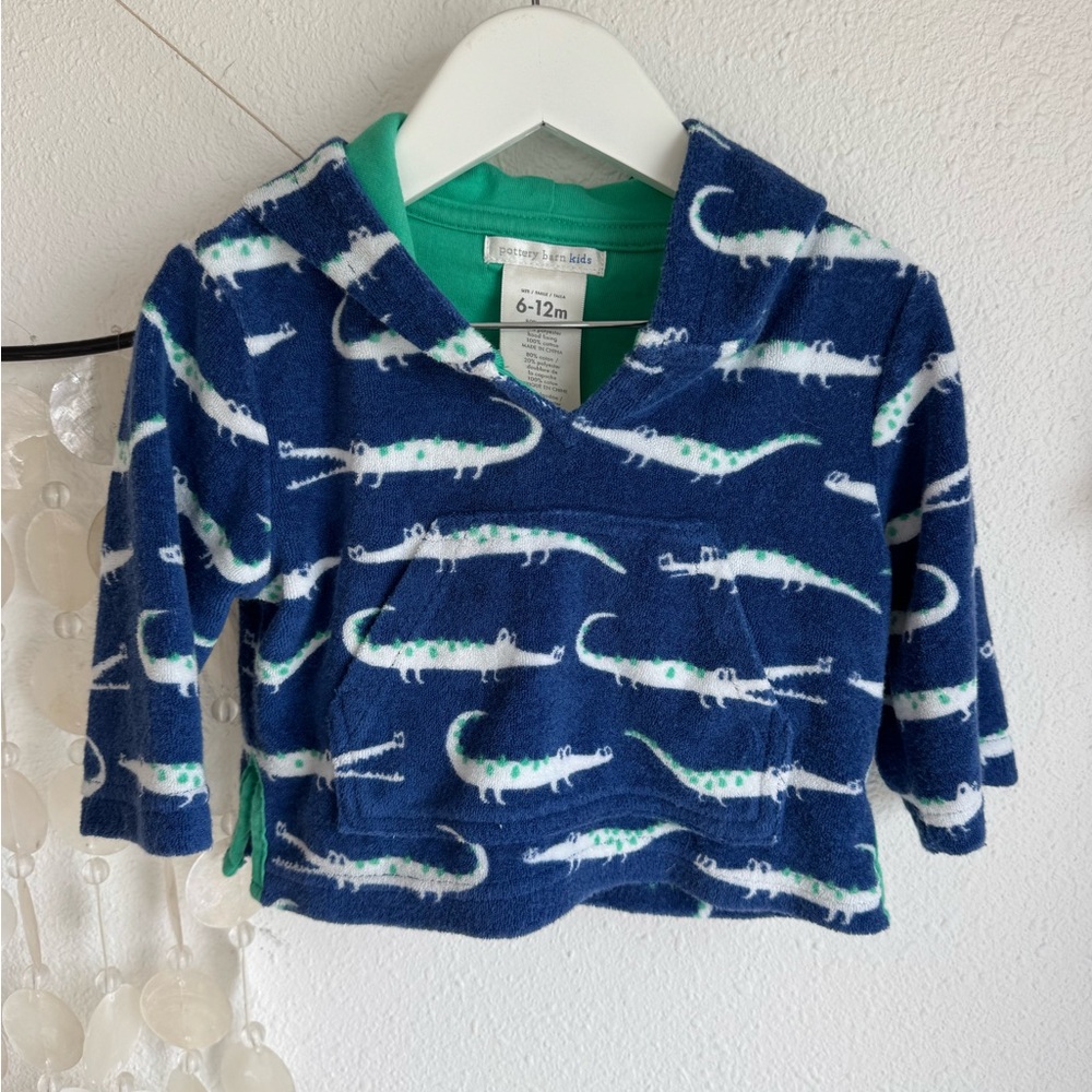 Pottery Barn Kids Swim Cover Up Size 6-12M